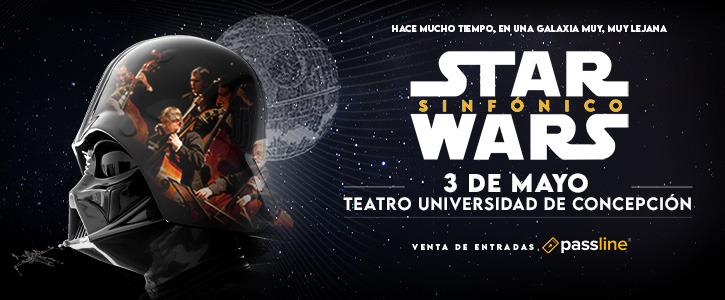 Star Wars Sinfónico llega a Valparaíso y Concepción